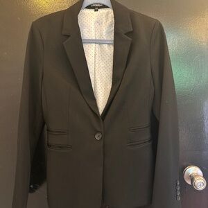 Full Women's Black Express Suit Set | for Tall & Slim